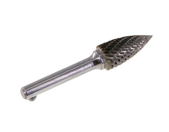 12mm Hardmetalen Freesstift (Spg Vorm G Spitsboog)