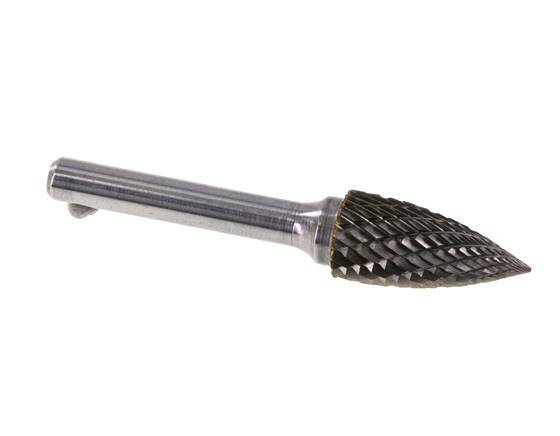12mm Hardmetalen Freesstift (Spg Vorm G Spitsboog)