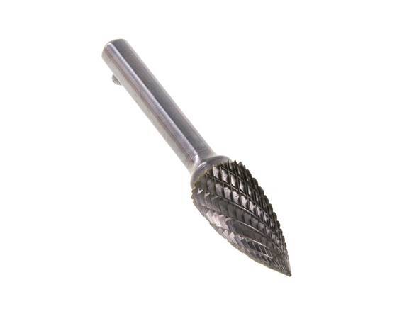 12mm Hardmetalen Freesstift (Spg Vorm G Spitsboog)