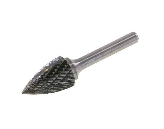 16mm Hardmetalen Freesstift (Spg Vorm G Spitsboog)