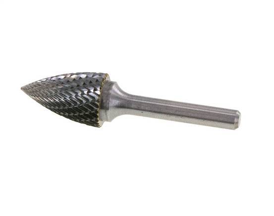 16mm Hardmetalen Freesstift (Spg Vorm G Spitsboog)