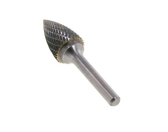 16mm Hardmetalen Freesstift (Spg Vorm G Spitsboog)