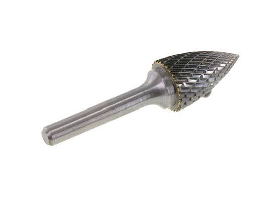 16mm Hardmetalen Freesstift (Spg Vorm G Spitsboog)
