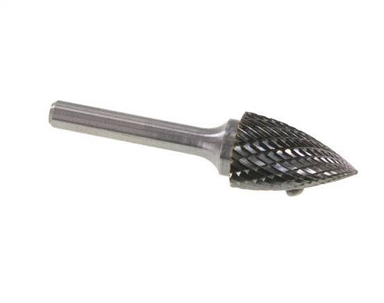 16mm Hardmetalen Freesstift (Spg Vorm G Spitsboog)