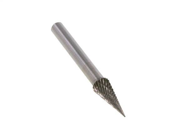 8mm Hardmetalen Freesstift (Skm Vorm M Spitsconus)