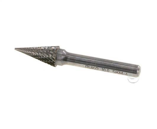 10mm Hardmetalen Freesstift (Skm Vorm M Spitsconus)