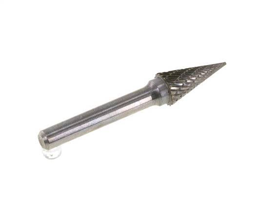 10mm Hardmetalen Freesstift (Skm Vorm M Spitsconus)