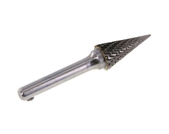 12mm Hardmetalen Freesstift (Skm Vorm M Spitsconus)