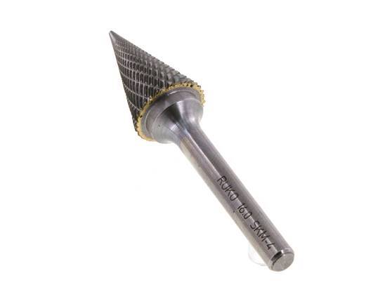 16mm Hardmetalen Freesstift (Skm Vorm M Spitsconus)