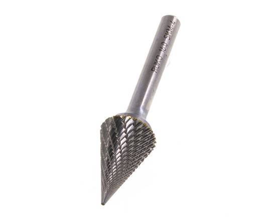 16mm Hardmetalen Freesstift (Skm Vorm M Spitsconus)