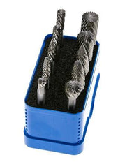 Zya-S/Wrc/Kud/Rbf/Spg 5-Delige Set Hardmetalen Stiftfrezen