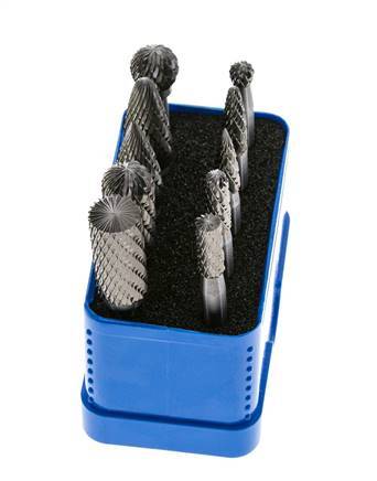 Zya-S/Wrc/Kud/Rbf/Spg 5-Delige Set Hardmetalen Stiftfrezen