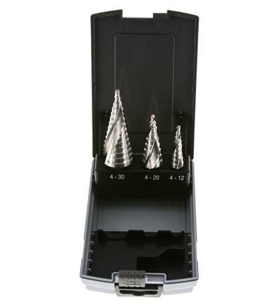 Ruko Hss 3-Delige Set Trappenboorset, Maten 0/9 1 2