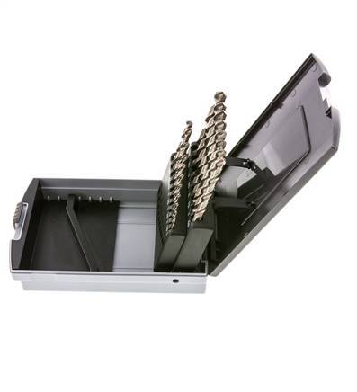 19-Piece Spiraalborenset DIN 338 N HSS-G 1 - 10 mm