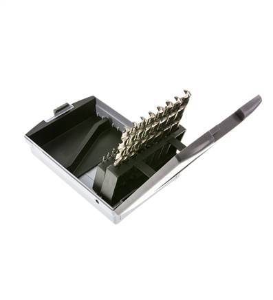 19-Piece Spiraalborenset DIN 338 N HSS-G 1 - 10 mm
