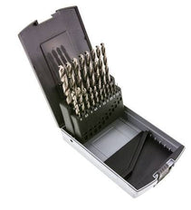 19-Piece Spiraalborenset DIN 338 N HSS-G 1 - 10 mm