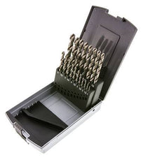 19-Piece Spiraalborenset DIN 338 N HSS-G 1 - 10 mm
