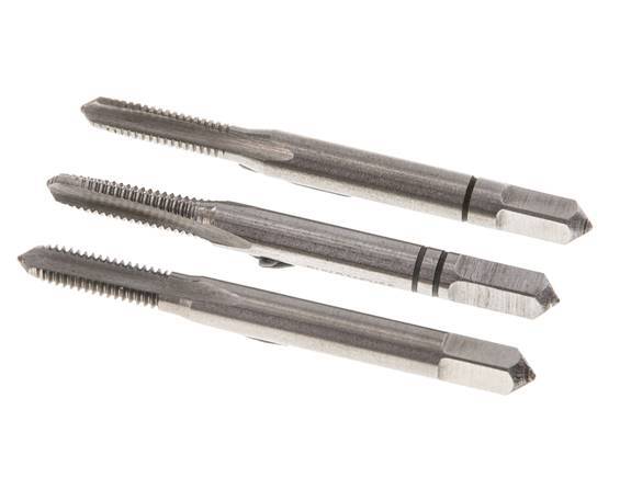 3-Delige Draadtap voor M 4x0,70 Spoed (DIN 352)