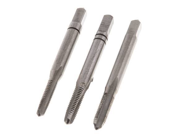 3-Delige Draadtap voor M 4x0,70 Spoed (DIN 352)