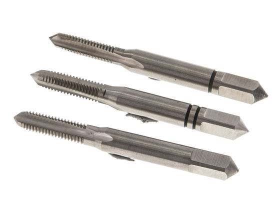 3-Delige Draadtap voor M 5x0,80 Spoed (DIN 352)