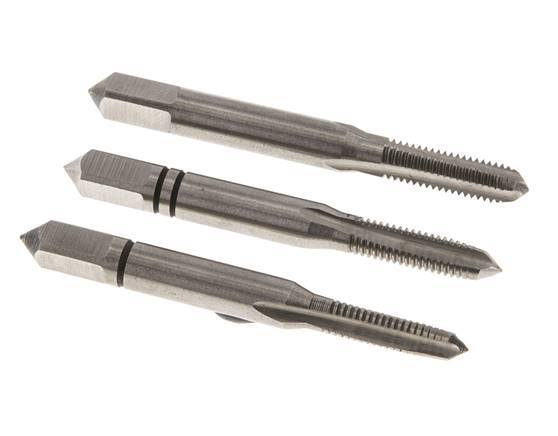 3-Delige Draadtap voor M 5x0,80 Spoed (DIN 352)