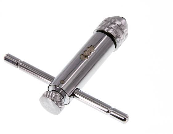 Taphouder Met Ratel voor M5 Tot M12 Draadtappen