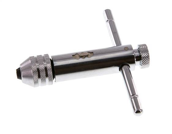 Taphouder Met Ratel voor M5 Tot M12 Draadtappen