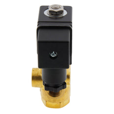 Solenoid Valve TP-DD 1/4'' 3/2 Way UN Brass FKM 0-0.8bar 12V DC