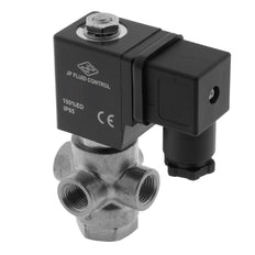 Solenoid Valve TP-DC 1/4'' 3/2 Way DI Stainless Steel FKM 0-3.5bar 380V AC