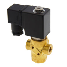 Solenoid Valve TP-DB 1/8'' 3/2 Way NO Brass EPDM 0-11bar 380V AC