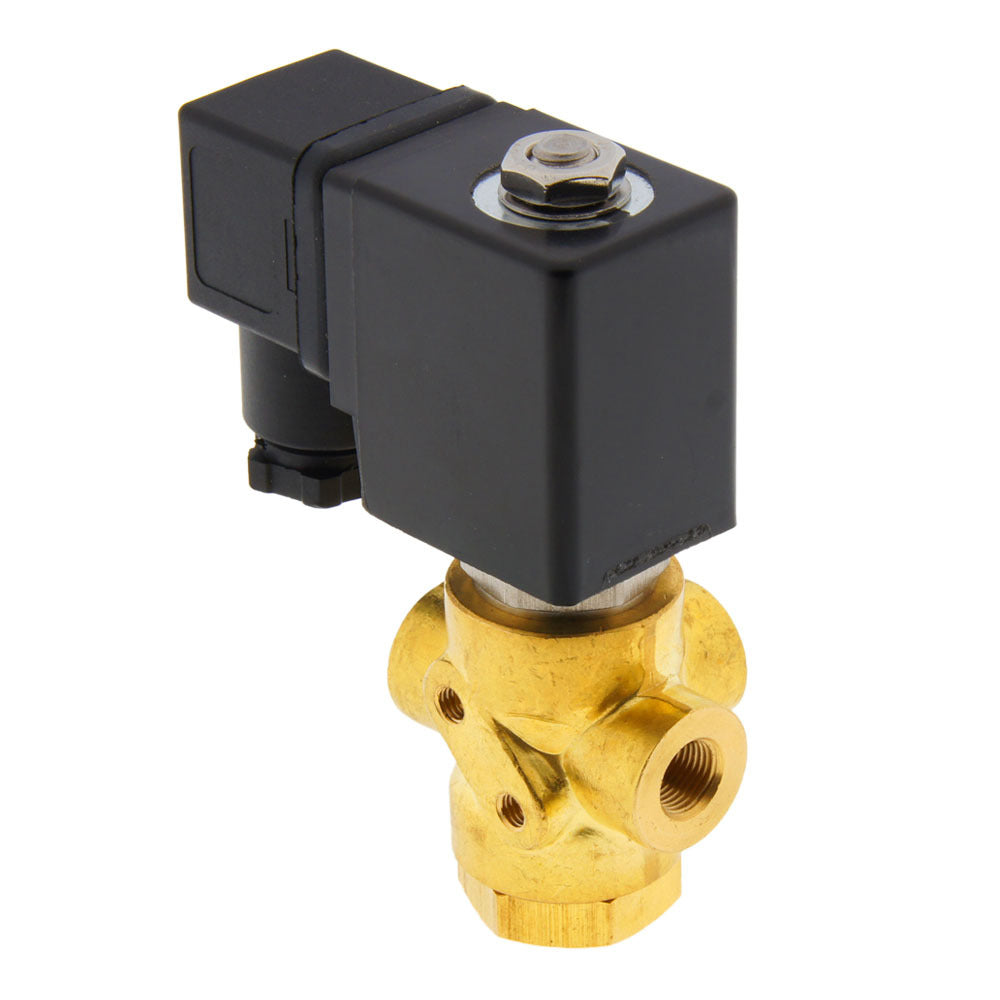 Solenoid Valve TP-DB 1/8'' 3/2 Way NO Brass EPDM 0-11bar 380V AC