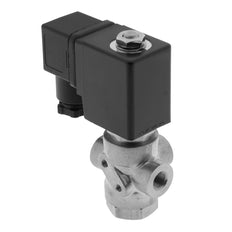 Solenoid Valve TP-DA 1/8'' 3/2 Way NC Stainless Steel FKM 0-9bar 24V DC