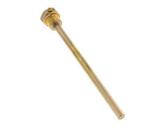 Koper Legering G 1/2 Inch Thermowell met Schroef voor 200mm Dompelbuis Max 160°C en 6 Bar