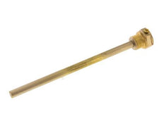 Koper Legering G 1/2 Inch Thermowell met Schroef voor 200mm Dompelbuis Max 160°C en 6 Bar