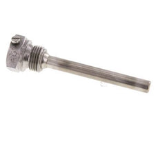 Staal St35 G 1/2 Inch Thermowell voor 100mm Dompelbuis Max 600°C en 25 Bar