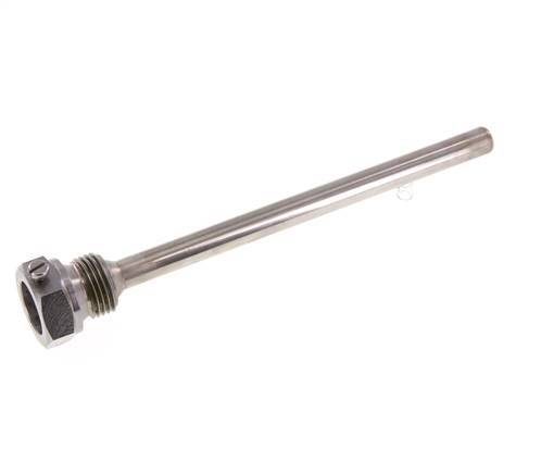 Staal St35 G 1/2 Inch Thermowell voor 160mm Dompelbuis Max 600°C en 25 Bar
