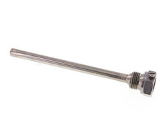 Staal St35 G 1/2 Inch Thermowell voor 160mm Dompelbuis Max 600°C en 25 Bar