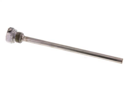 Staal St35 G 1/2 Inch Thermowell voor 200mm Dompelbuis Max 600°C en 25 Bar