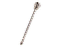 RVS G 1/2 Inch Thermowell met Schroef voor 200mm Dompelbuis Max 600°C en 25 Bar