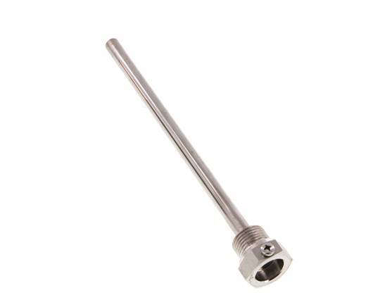 Threaded Rvs G RVS G 1/2 Inch Thermowell met Schroef voor 200mm Dompelbuis Max 600°C ...