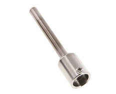 RVS Lasaansluiting Thermowell met Schroef voor 100mm Dompelbuis Max 600°C en 25 Bar