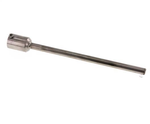 RVS Lasaansluiting Thermowell met Schroef voor 200mm Dompelbuis Max 600°C en 25 Bar