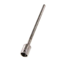 RVS Lasaansluiting Thermowell met Schroef voor 200mm Dompelbuis Max 600°C en 25 Bar