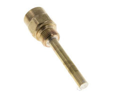 Koper Legering G 1/2 Inch Thermowell voor 100mm Dompelbuis Max 160°C en 6 Bar