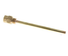 Koper Legering G 1/2 Inch Thermowell voor 200mm Dompelbuis Max 160°C en 6 Bar