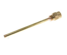 Koper Legering G 1/2 Inch Thermowell voor 200mm Dompelbuis Max 160°C en 6 Bar