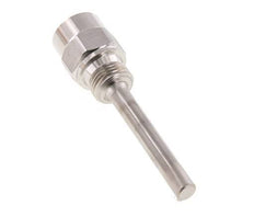 RVS G 1/2 Inch Thermowell voor 100mm Dompelbuis Max 600°C en 25 Bar