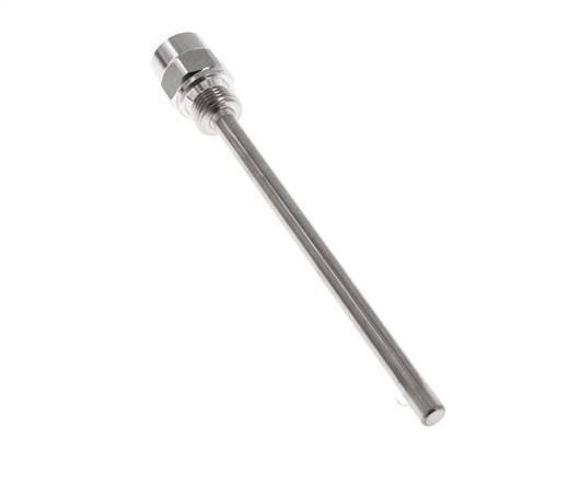 RVS G 1/2 Inch Thermowell voor 200mm Dompelbuis Max 600°C en 25 Bar