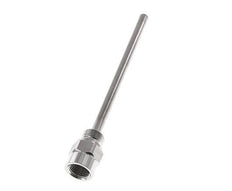 RVS G 1/2 Inch Thermowell voor 200mm Dompelbuis Max 600°C en 25 Bar