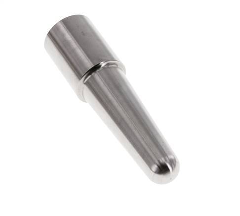 RVS Lasaansluiting Thermowell voor 100mm Dompelbuis Max 600°C en 25 Bar